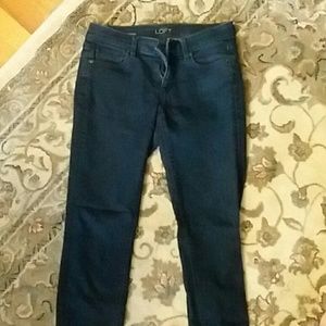 Loft modern skinny jeans 27/4p